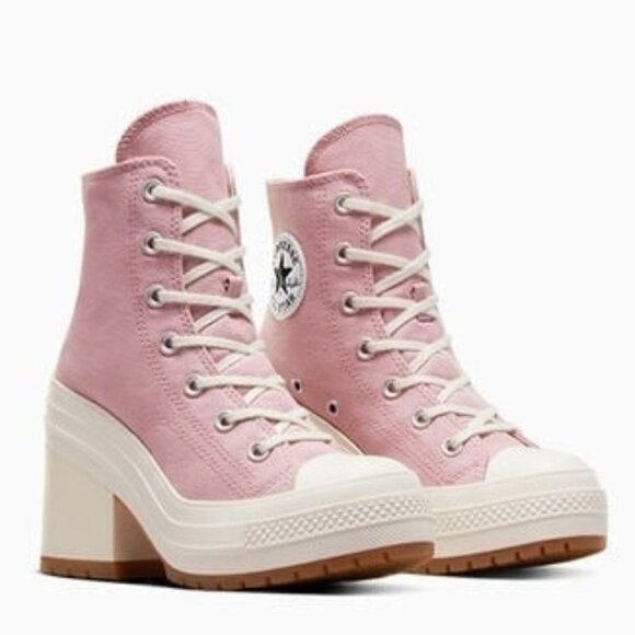 NWOT Converse Chuck 70 DeLuxe Platform Sneakers, Static Pink, Size 7.5 Women's - Picture 5 of 7